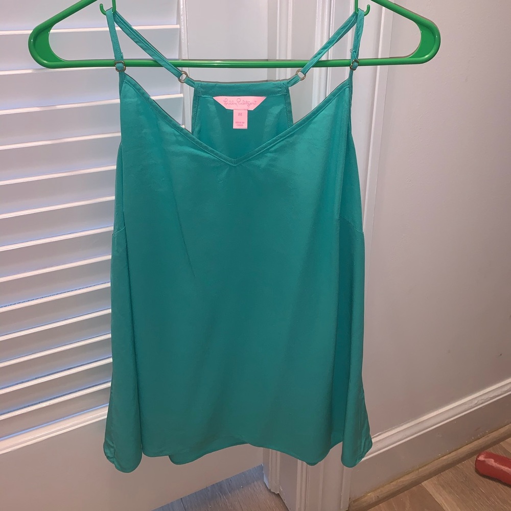 Lilly Pulitzer Teal Tank top